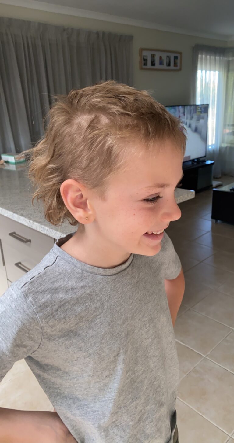 Coby's Mullet Fundraiser - April 2022