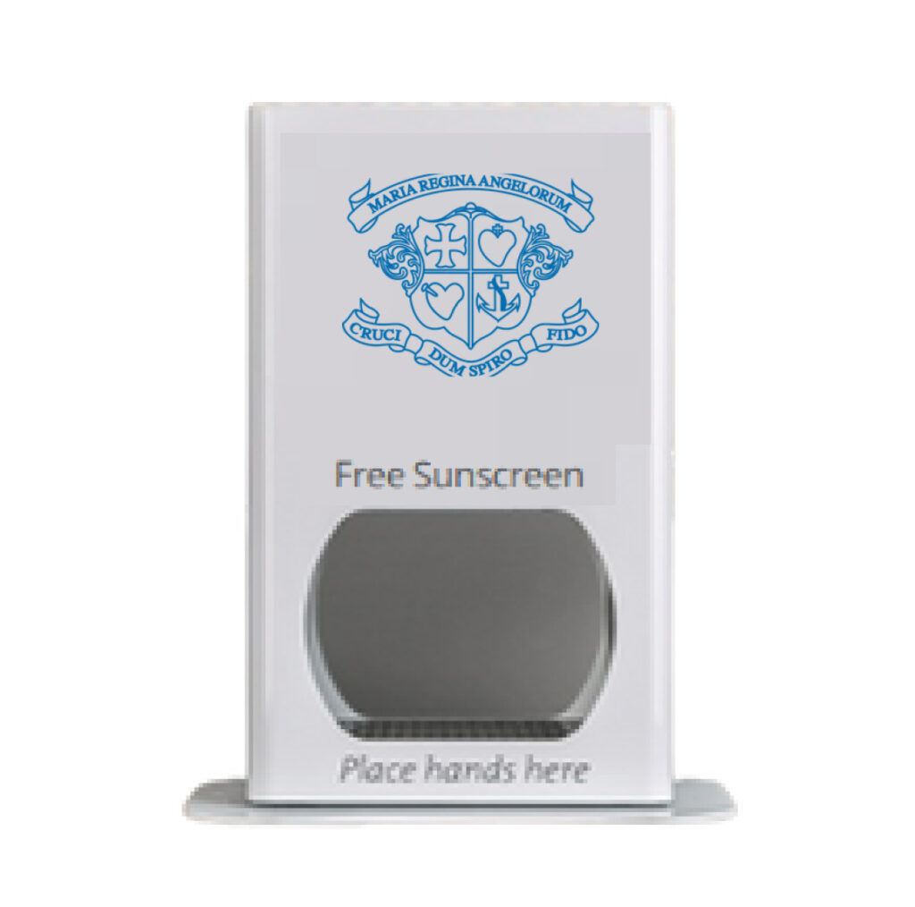 AMRF Sunscreen Station - desktop model