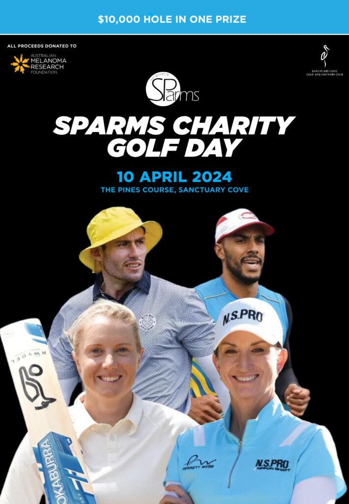 SParms Charity Golf Day | 10 April 2024 | The Pines Course, Sanctuary Cove