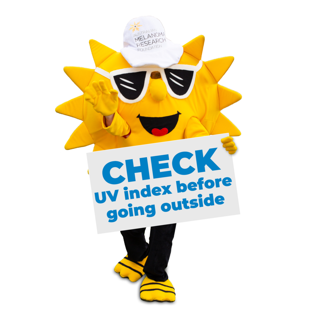 AMRF Sunny sun safety - check UV index before going outside