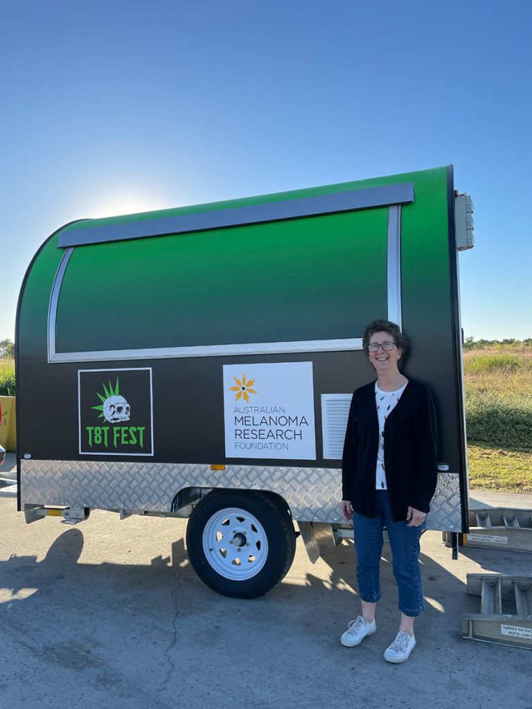 Shelley with T8T van